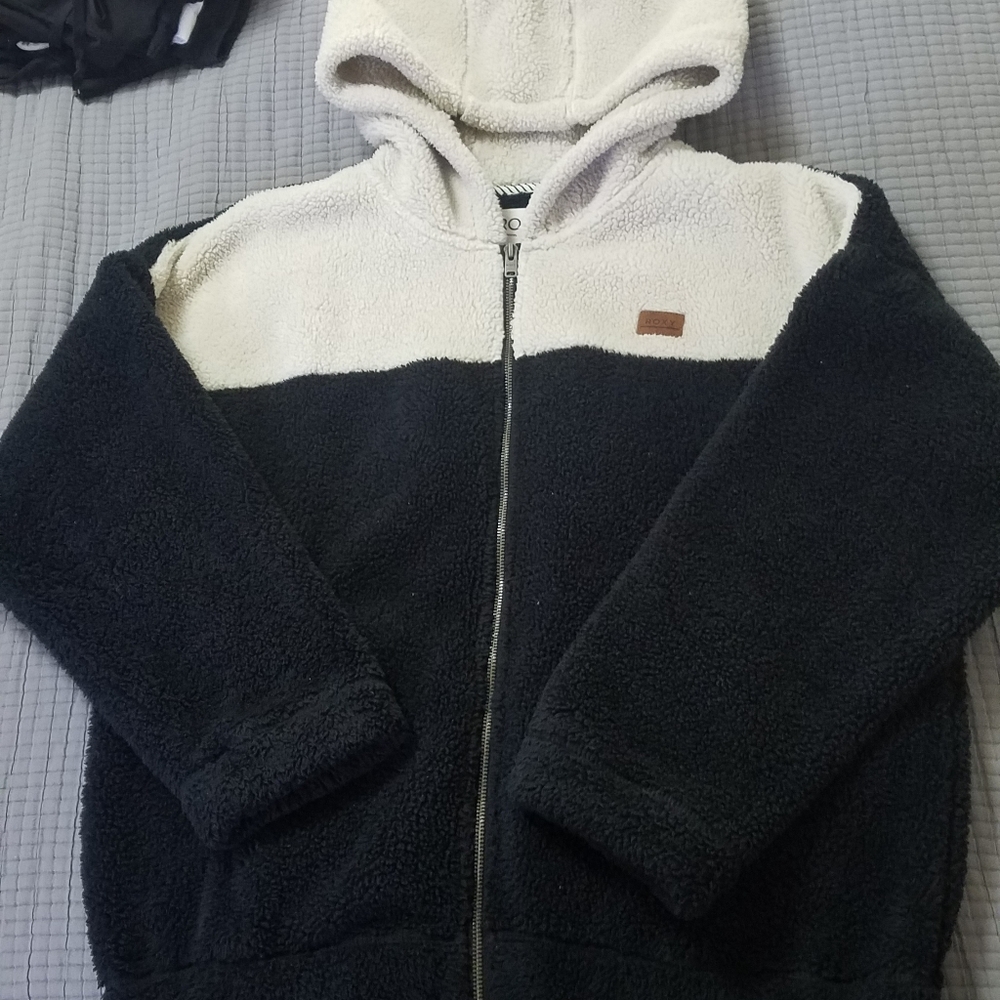 Roxy Cruise Control Sherpa Zip Hoodie